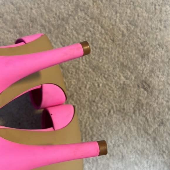 Cute neon pink mules - Steve Madden - Picture 6 of 7